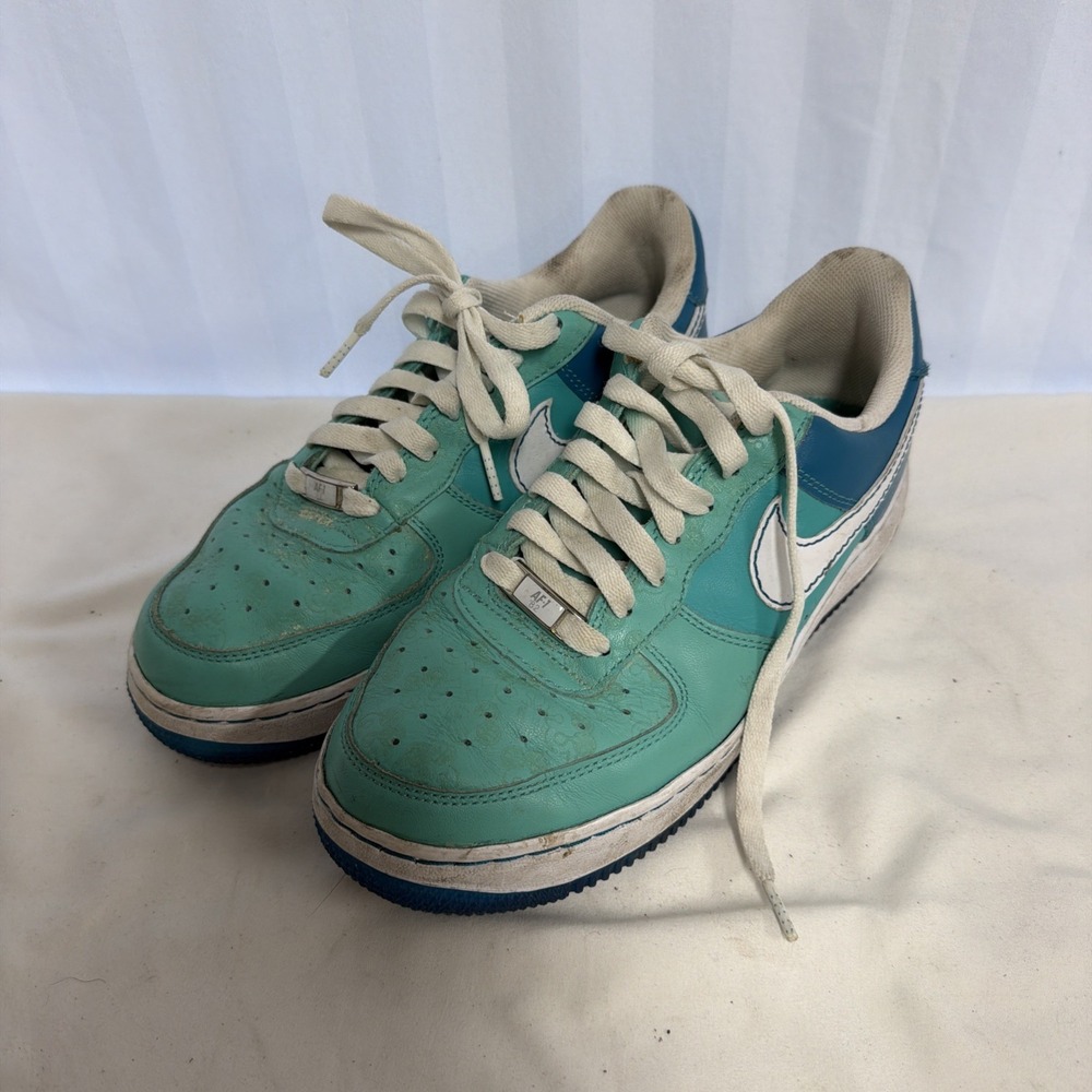 Nike Air Force 1 '07 Women's Basketball Shoes Sneakers Blue 315115 411 Size 8.5